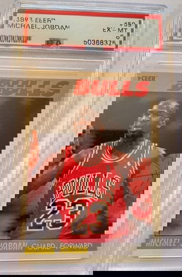 1987 Fleer Michael Jordan PSA 6 