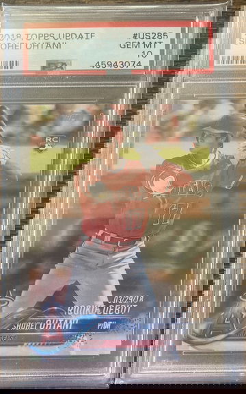 2018 Topps Update Shohei Ohtani Rookie Debut 