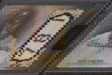 2021 Topps Dynasty Steve Carlton (custom resealed sticker)
