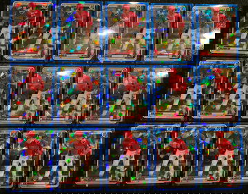 (15) 2020 Bowman Draft Sapphire David Calabrese 1ST