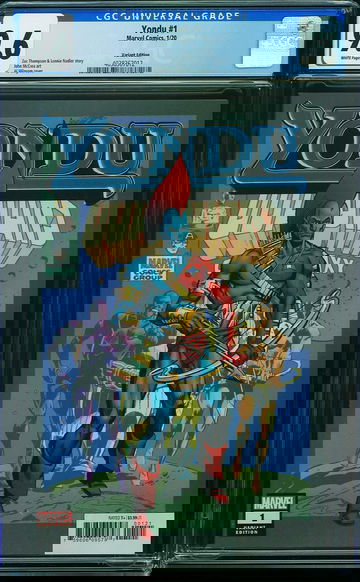 YONDU #1, CGC 9.6 NM+ -- VARIANT EDITION - HIGHEST GRADED