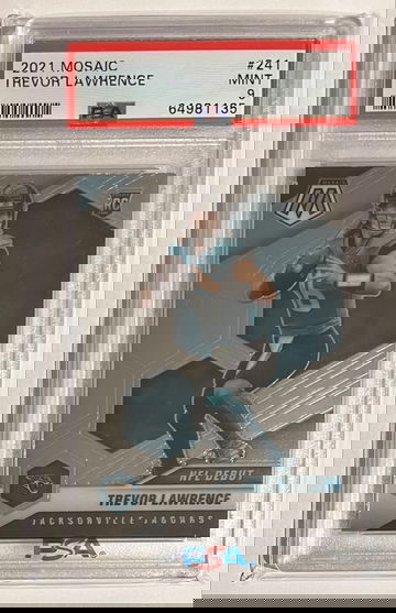 2021 Mosaic Trevor Lawrence Jaguars Rookie PSA 9