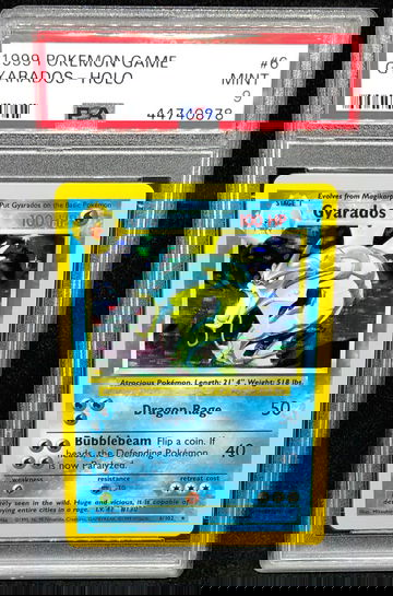 Gyarados Base Set Unlimited PSA 9 Mint