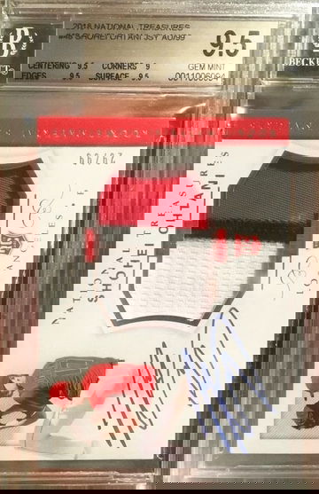 2018 National Treasures Shohei Ohtani BGS 9.5 Auto 10 /99