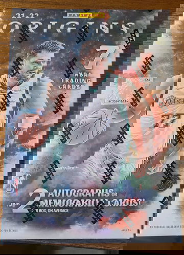 2021-22 NBA Origins sealed