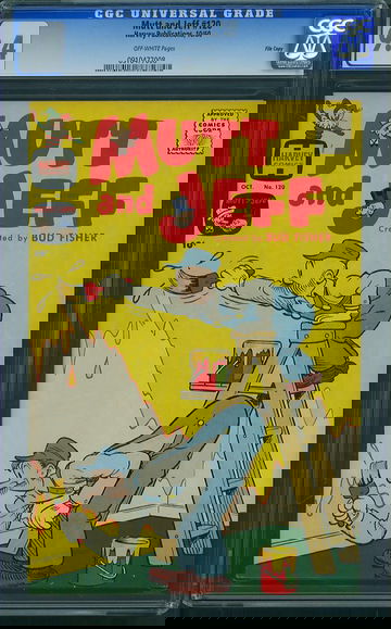 MUTT AND JEFF #120, CGC 9.4 NM