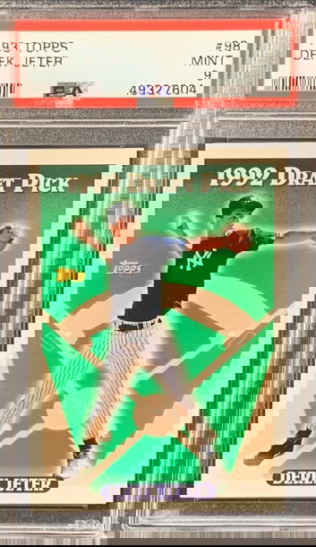 1993 Topps Derek Jeter PSA 9