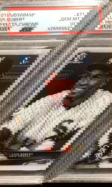 2018 Bowman Chrome Prispects Luis Robert PSA 10