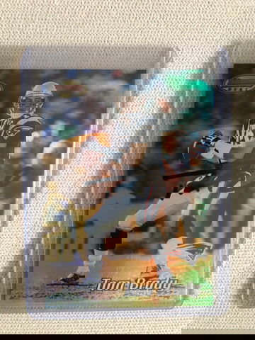 Tom Brady 2000 Impact Rookie and 2002 Bowman's Best Autograph 