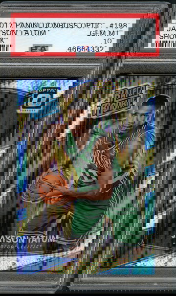 2017 OPTIC SHOCK JAYSON TATUM PSA 10