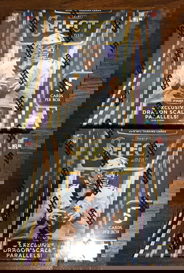 (2) 2019 Panini Select Football Tmall Sealed Boxes ( 3 Exclusive Dragon Scale /88 )