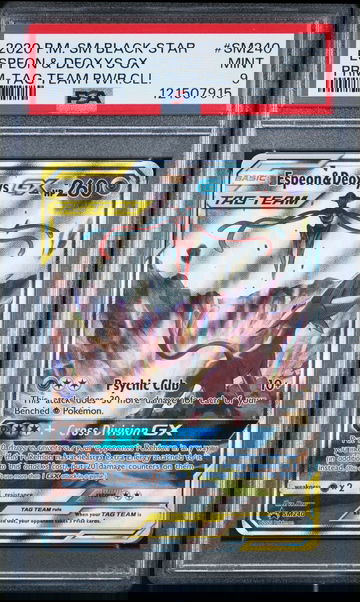 2020 Pokémon Espeon & Deoxys Back Star Promo