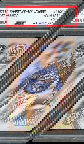 2018 TOPPS GYPSY QUEEN Ozzie Albies BRAVES PSA 10!