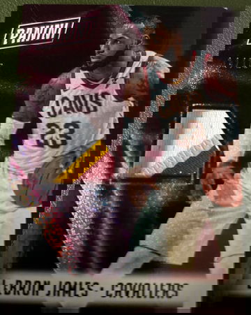 2018 Panini The National Lebron James 3 Color Player Worn Patch /15 #LJ