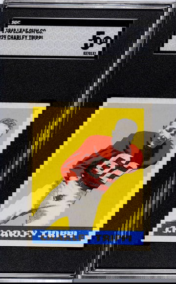 1948 Leaf Charley Trippi #29 HOF RC SGC 5 (BillsGridironGreats)