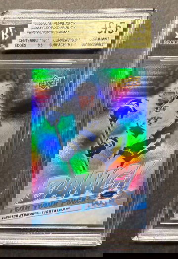 2024-25 Upper Deck Bang For Your Puck Victor Hedman BGS 9.5 Gem Mint