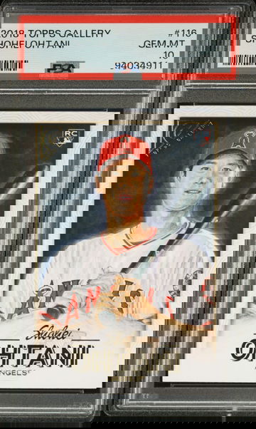 2018 Topps Gallery Shohei Ohtani #116 PSA 10 GEM MT