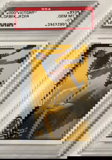 2000 VICTORY DEREK JETER #376 GEM MT 10