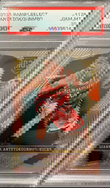 2013 Panini Select Giannis Antetokounmpo PSA 10 Gem Mint