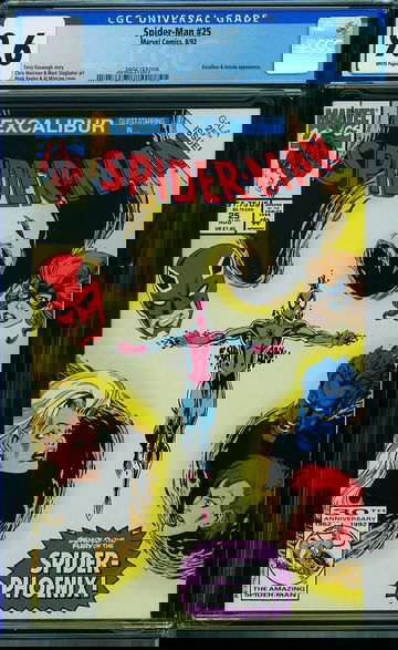 SPIDER-MAN #25, CGC 9.6 NM+