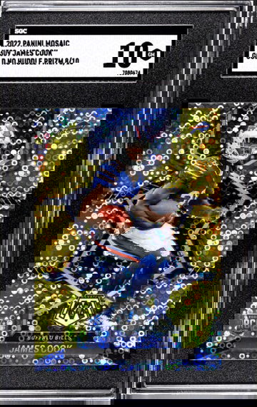 2022 James Cook Gold No Huddle 08/10 Mosaic