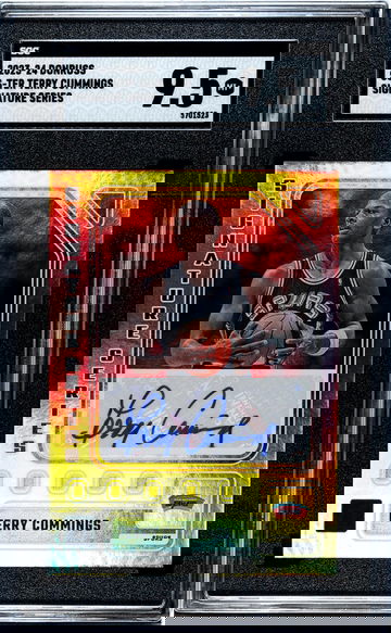 2023 Donruss Signature Terry Cummings #SS-TER Auto SGC 9.5