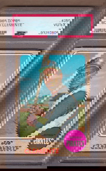 1968 Topps #150 Bob Clemente PSA 4