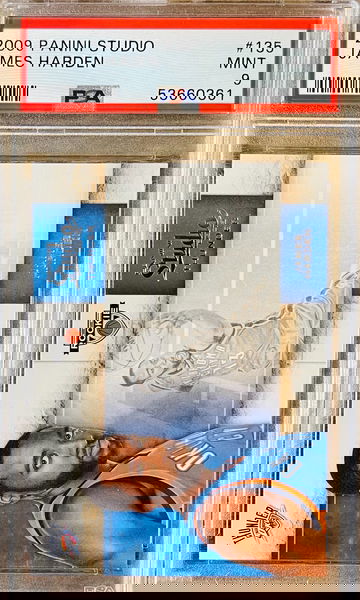 2009 Panini Studio James Harden RC PSA 9! 🔥📈