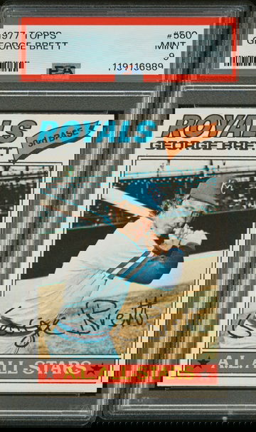 1977 Topps George Brett PSA 9