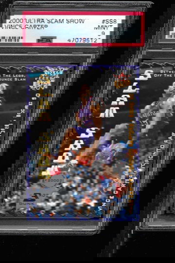 2000 ULTRA SLAM SHOW VINCE CARTER PSA 9