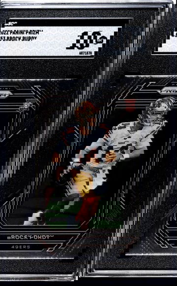 2022 PANINI PRIZM BROCK PURDY ROOKIE SGC 10