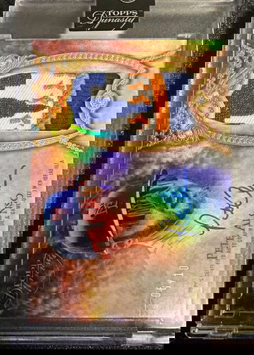 2022 Topps Dynasty PETE ALONSO 3 Color Jersey Patch Auto /10 Game-Used