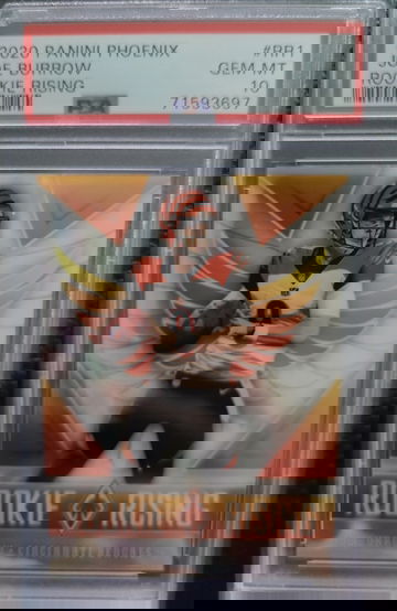 2020 Panini Phoenix Joe Burrow PSA-10