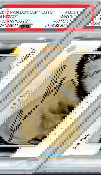 2017 Panini Certified Cuts Jim Ringo Legendary Cuts PSA/DNA Certified 9/7...