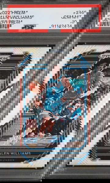 2022 Panini Prizm Jalen Williams Silver Prizm RC ~ Thunder ~ PSA 10 GEM 🔥💎