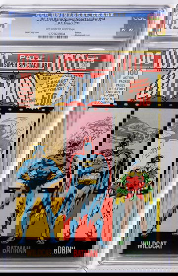 DC 100 PAGE SUPER SPECTACULAR #14, CGC 9.2 NM-