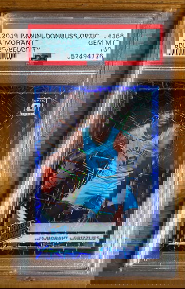2019 Ja Morant Optic Blue Velocity PSA 10