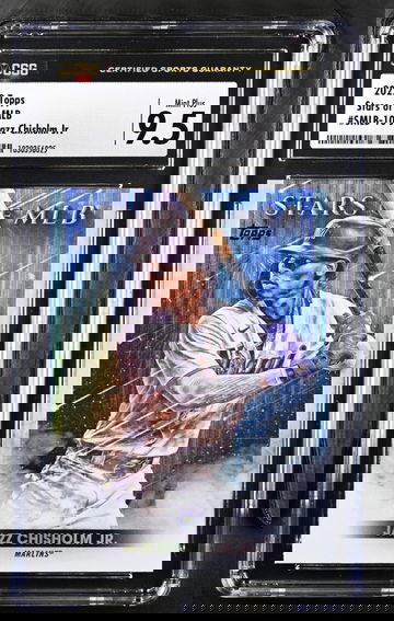 2022 Topps Stars of MLB Jazz Chisholm CSG 9.5 Mint Plus