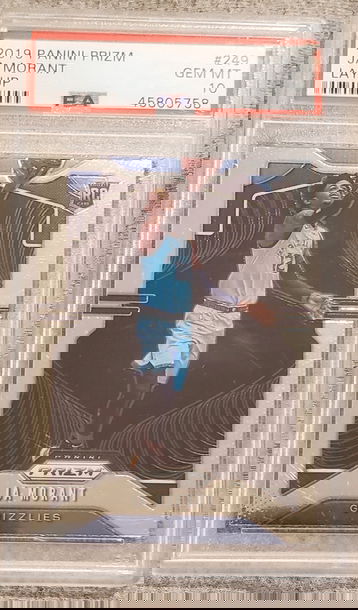 2019 Prizm Ja Morant Layup Variation Psa 10