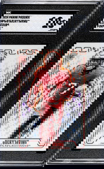 2024 Panini Phoenix #CON-BIG Bucky Irving Contours Purple SGC 10