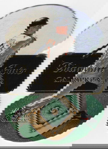 1997 FLAIR SHOWCASE DIAMOND CUTS # 15 OF 20 CAL RIPKEN JR HOF