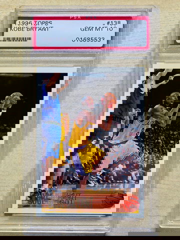 Kobe Bryant RC1996 Topps 