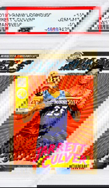 2019 Jarrett Culver Panini Donruss  Net Marvels  #15 PSA 10