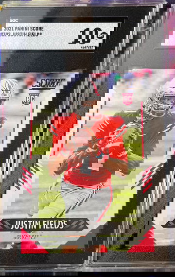 2021 Panini Score #302 Justin Fields SGC 10