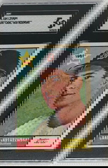 1961 Topps Carl Yastrzemski SGC 3 #287 HOF