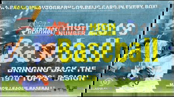 2019 Topps Heritage High Number Baseball 12 Box Case Guerrero Alonso Jimenez Tatis