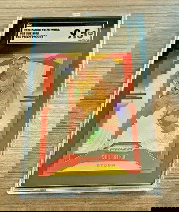 2020 Panini Prizm WNBA Sue Bird Red Prizm #'d /275 SGC 9.5 MINT+