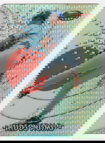 1997 BOWMAN'S BEST REFRACTOR HIDEO NOMO # BBI5 HOF