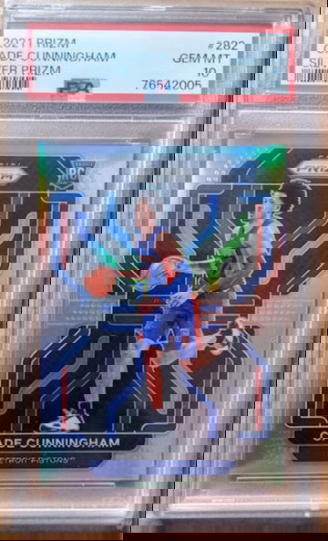 2021 Panini Prizm Cade Cunningham Silver Gem Mint PSA 10