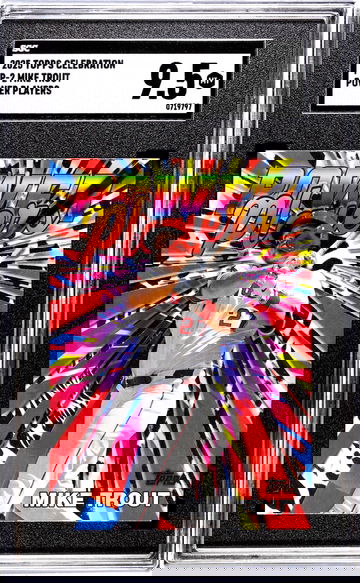 2025 Topps Celebration #PP-2 Mike Trout Power Players SGC 9.5